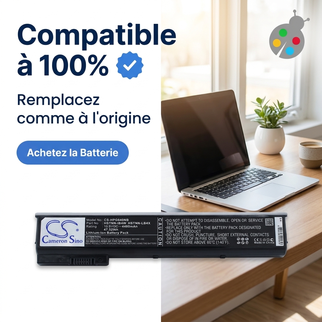 Bateria ordenador portatil y notebook hp probook 640 g1