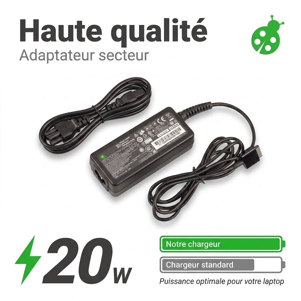 Cargador ordenador portatil y notebook hp  slatebook x2