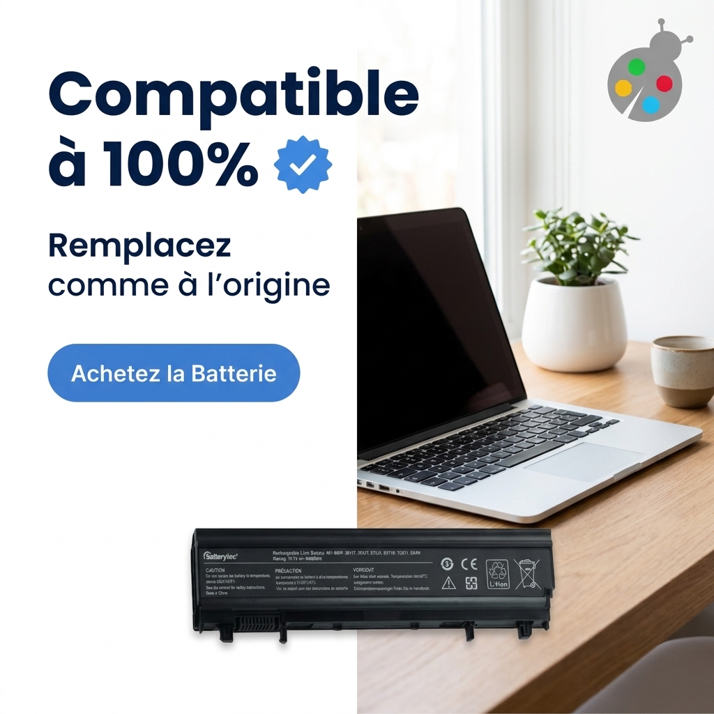 Bateria ordenador portatil y notebook dell latitude e5540