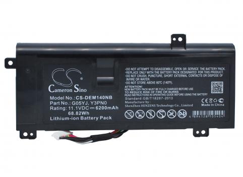Bateria  alienware 08x70t