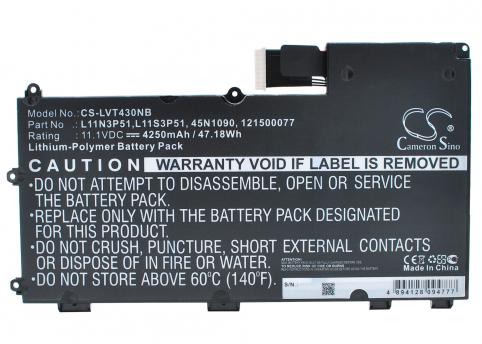 Batería para lenovo thinkpad t430u