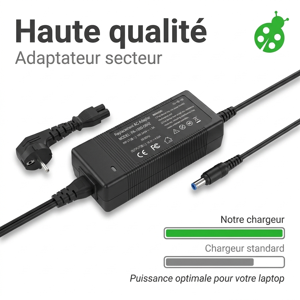 Cargador ordenador portatil y notebook dell vostro 3559