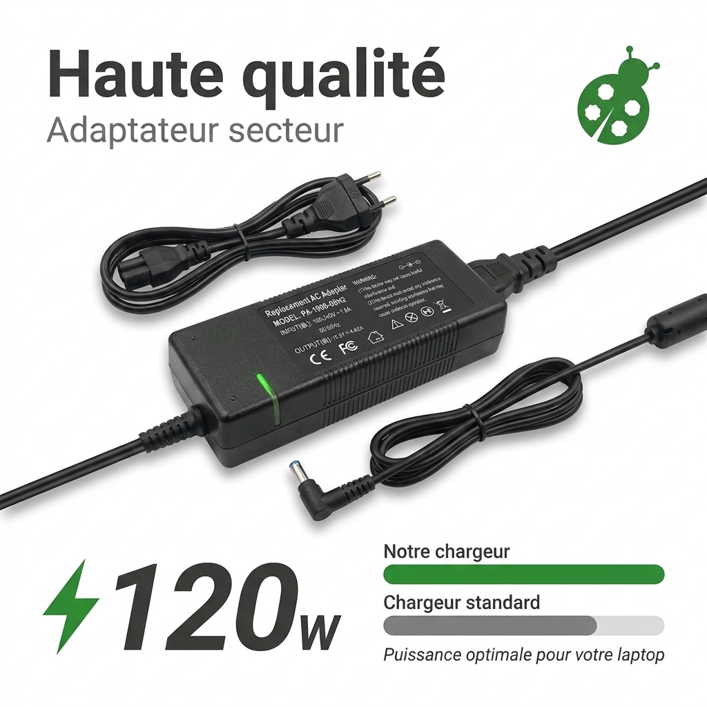 Cargador ordenador portatil y notebook hp  pavilion 15 cx0064tx