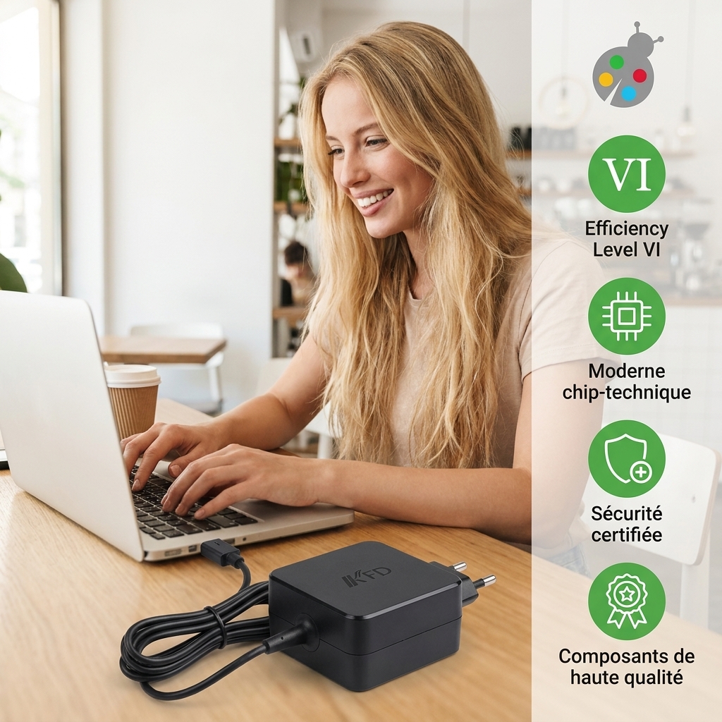Cargador ordenador portatil y notebook asus eeebook x205t