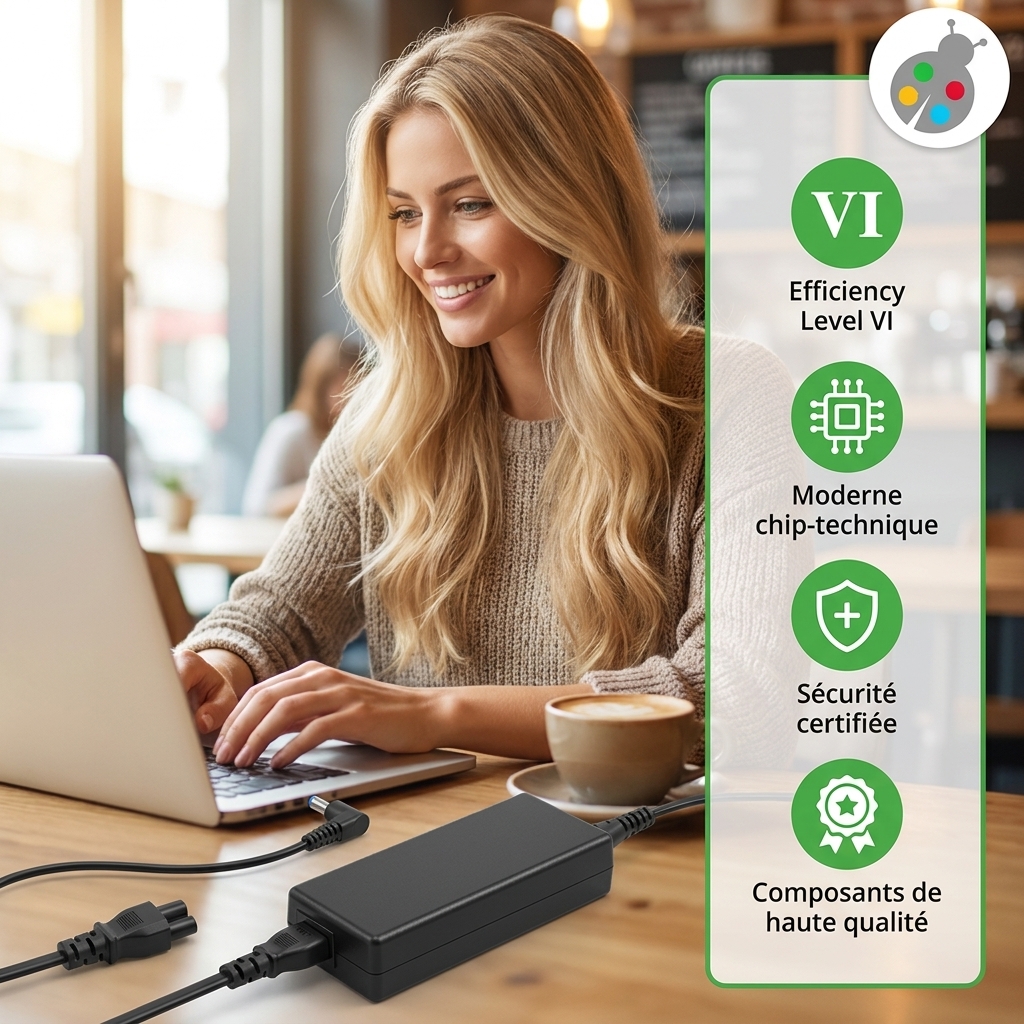 Cargador ordenador portatil y notebook hp 14 em0xxx
