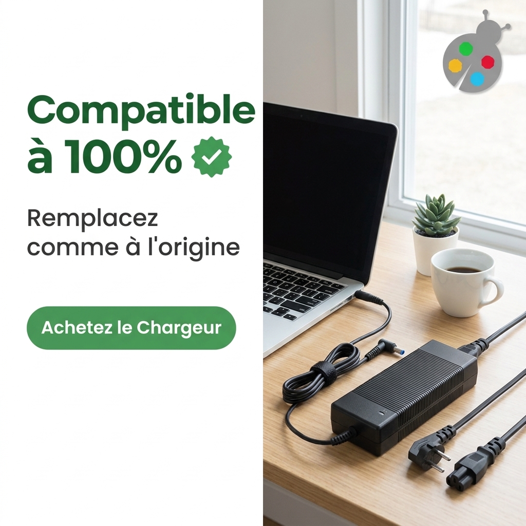 Cargador ordenador portatil y notebook hp 14 em0xxx