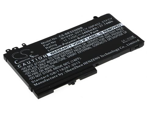 Bateria  dell haute capacitée 05tfcy latitude 12 5000