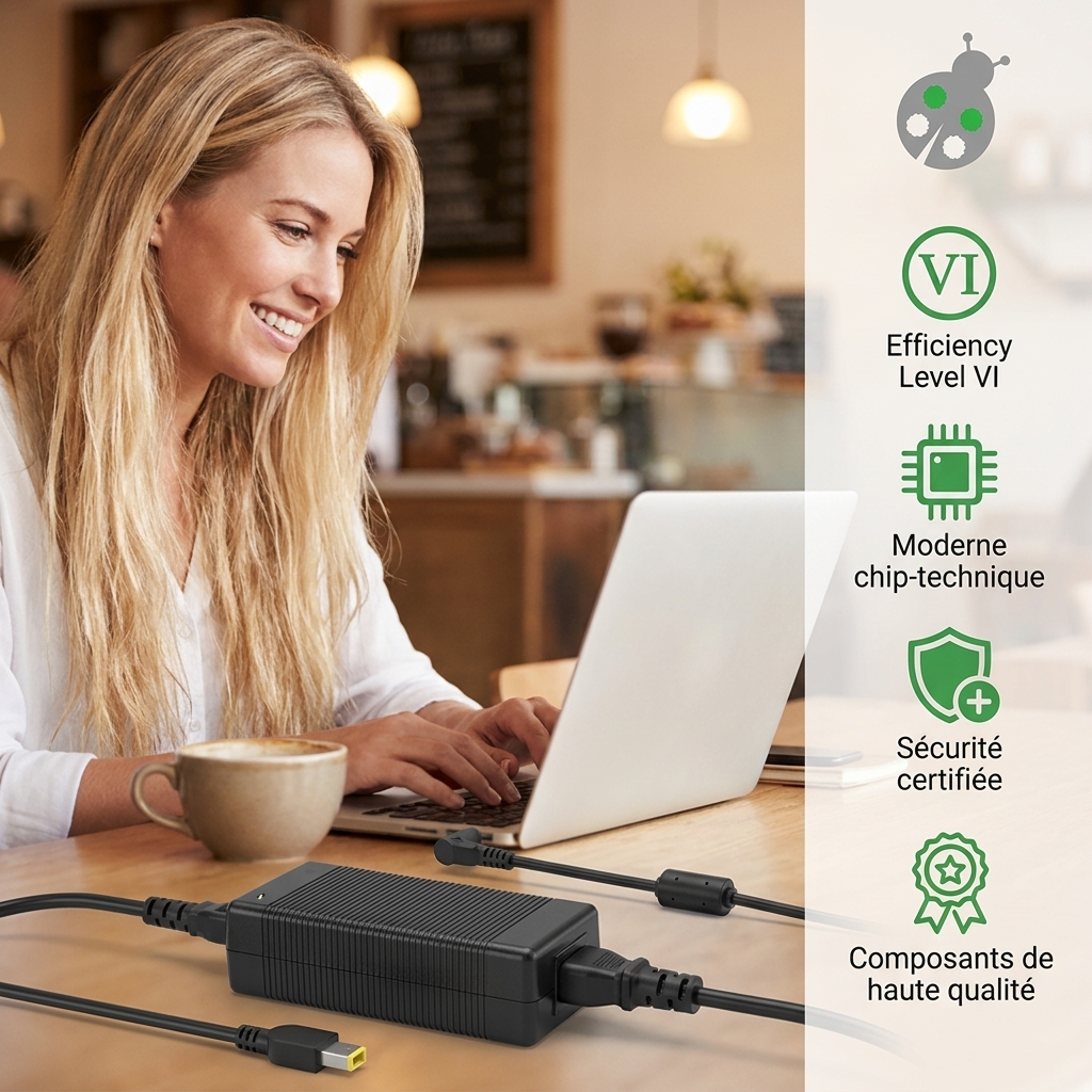 Cargador ordenador portatil y notebook lenovo thinkpad t460s