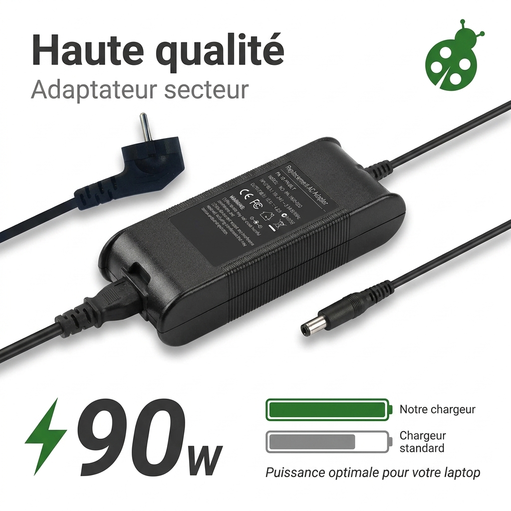 Cargador ordenador portatil y notebook dell latitude e5495