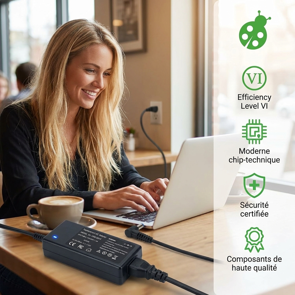 Cargador ordenador portatil y notebook hp  15 ay026nf