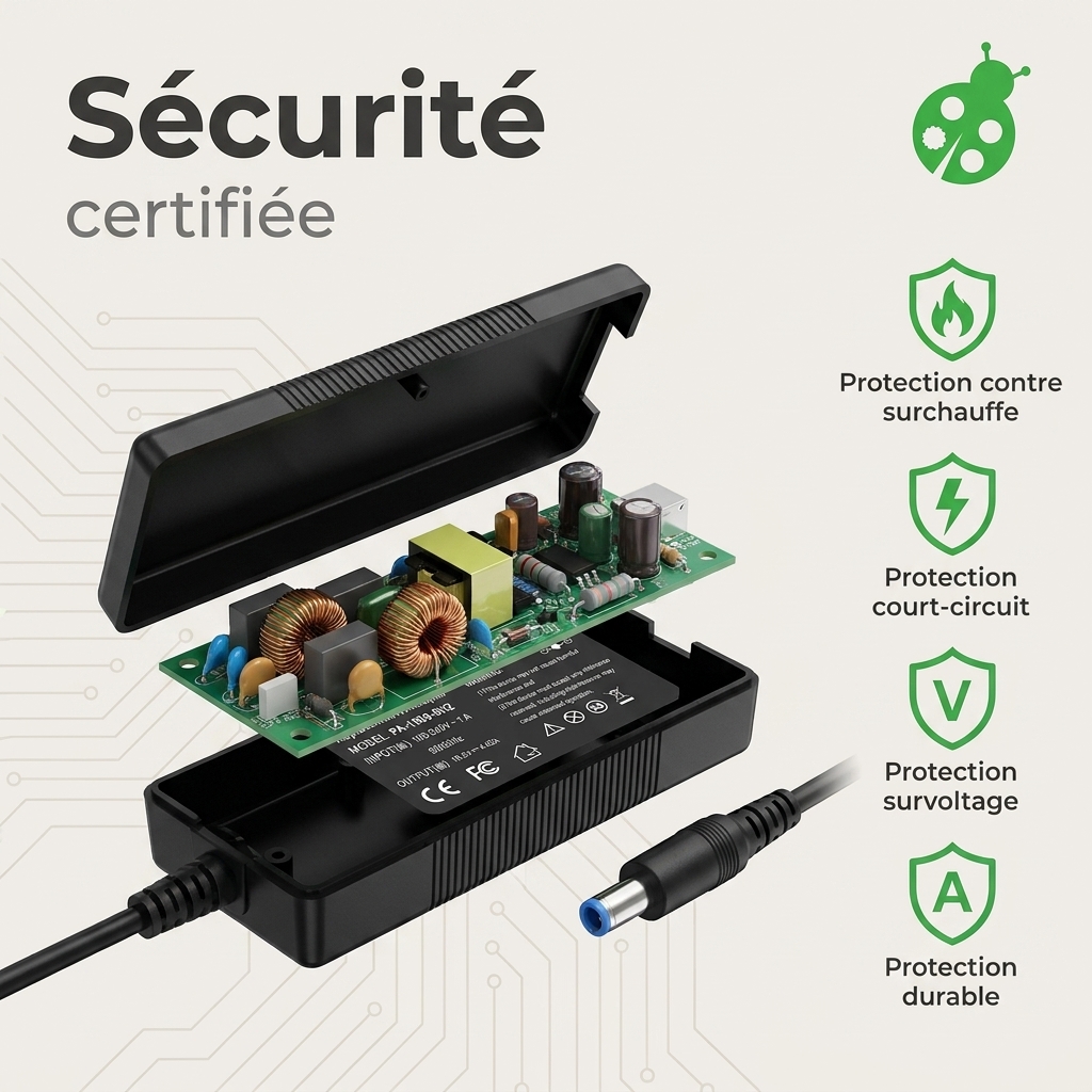 Cargador ordenador portatil y notebook hp  pavilion 17z