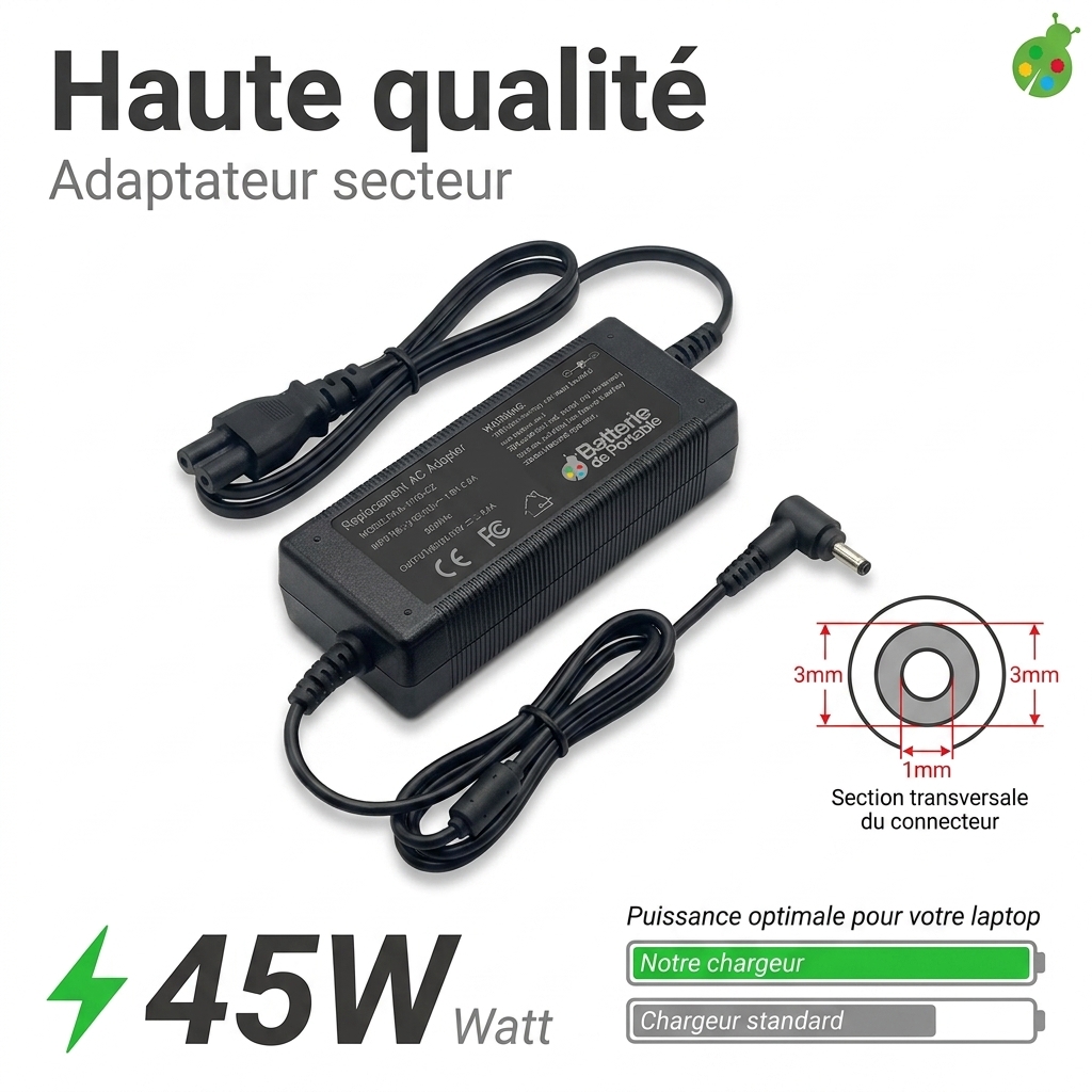 Cargador ordenador portatil y notebook acer spin 3