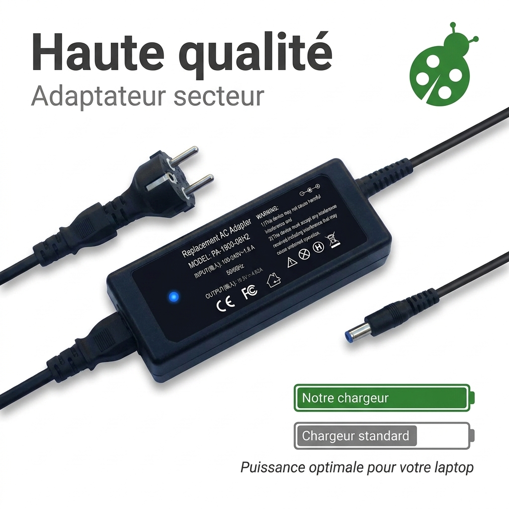Cargador ordenador portatil y notebook dell inspiron 3558