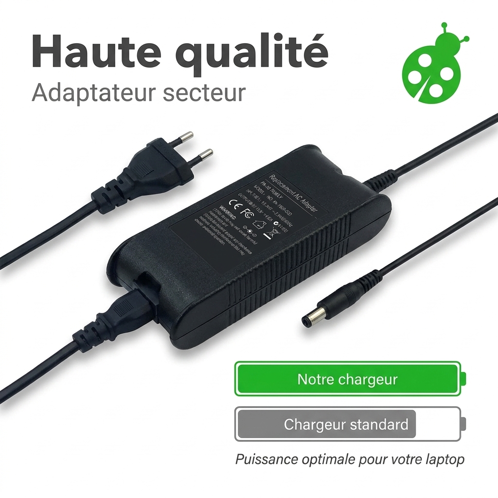 Cargador ordenador portatil y notebook dell latitude 3350