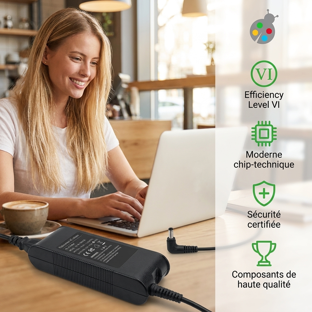 Cargador ordenador portatil y notebook dell latitude 3350