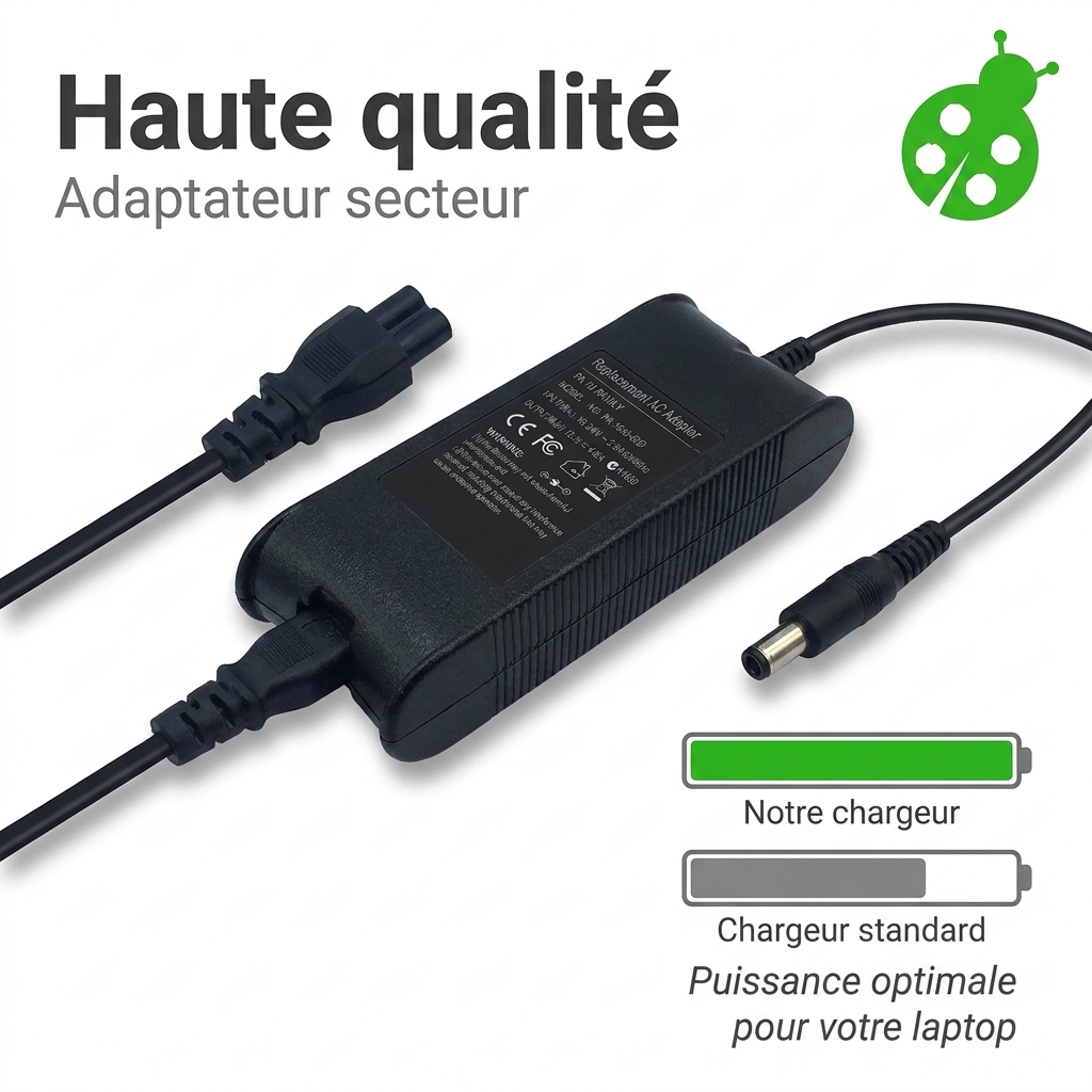 Cargador ordenador portatil y notebook dell latitude e7470