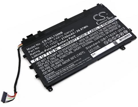 Bateria ordenador portatil y notebook dell latitude 13(7350)