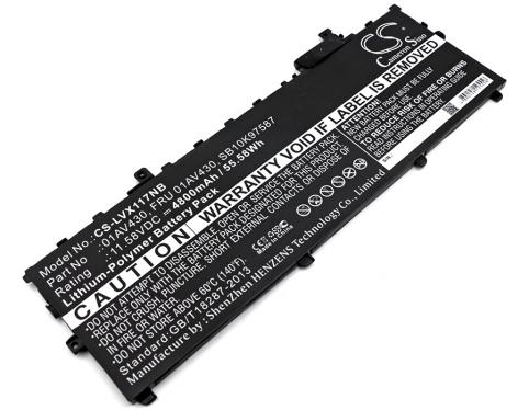 Batería para lenovo thinkpad x1-20kgs4hl2l