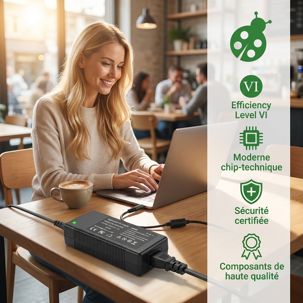 Cargador ordenador portatil y notebook essentielb smart mouv 1404