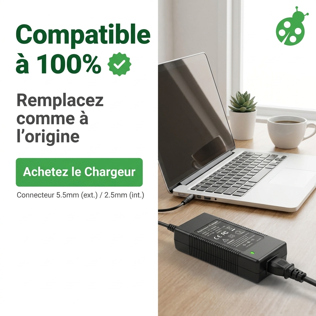 Cargador ordenador portatil y notebook essentielb smart mouv 1404