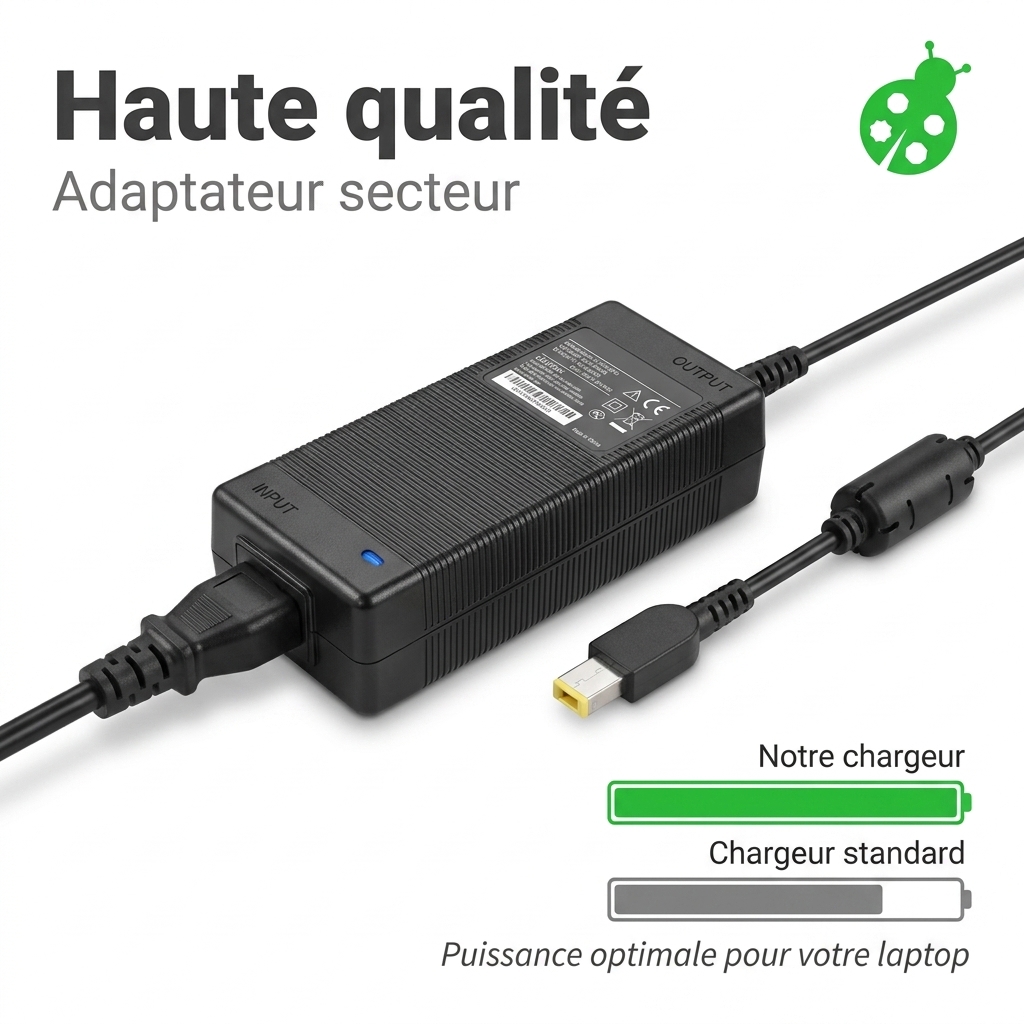 Cargador ordenador portatil y notebook lenovo b70