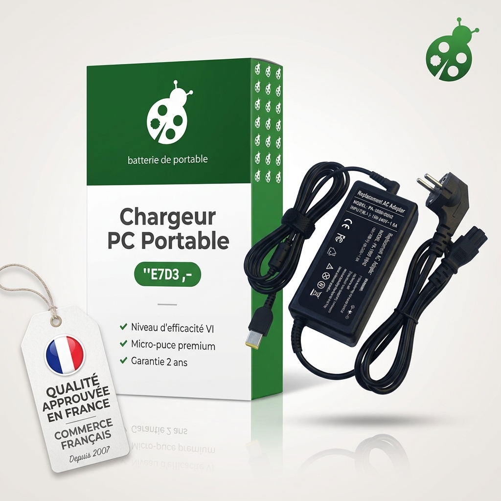 Cargador para ordenador portatil y notebook lenovo v110-15isk 80tl