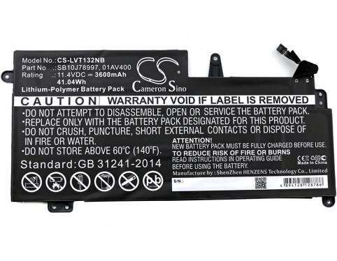 Bateria  lenovo sb10j78997