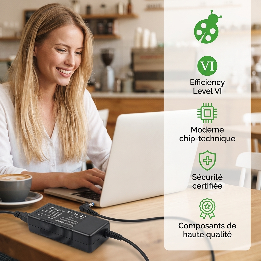 Cargador ordenador portatil y notebook hp  probook 450 g4