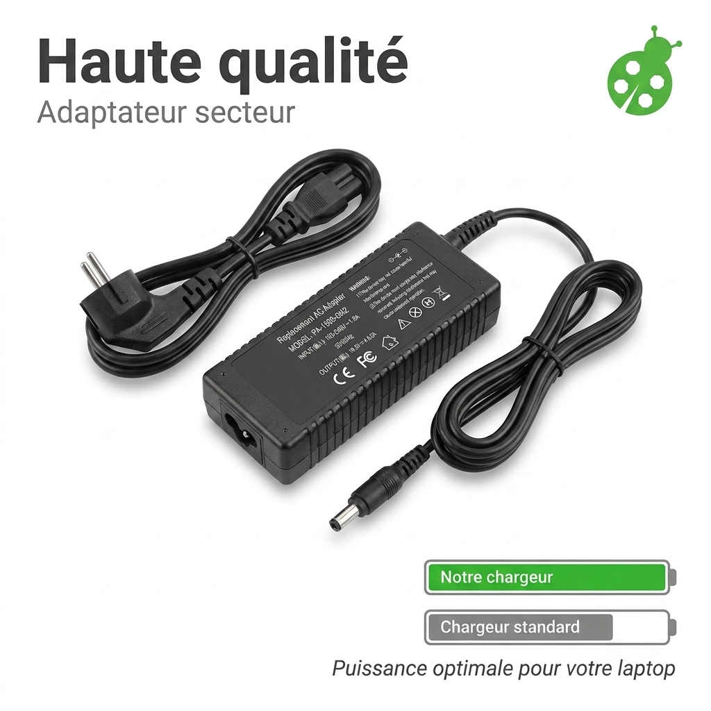 Cargador ordenador portatil y notebook hp  pavilion 15 bc007nh