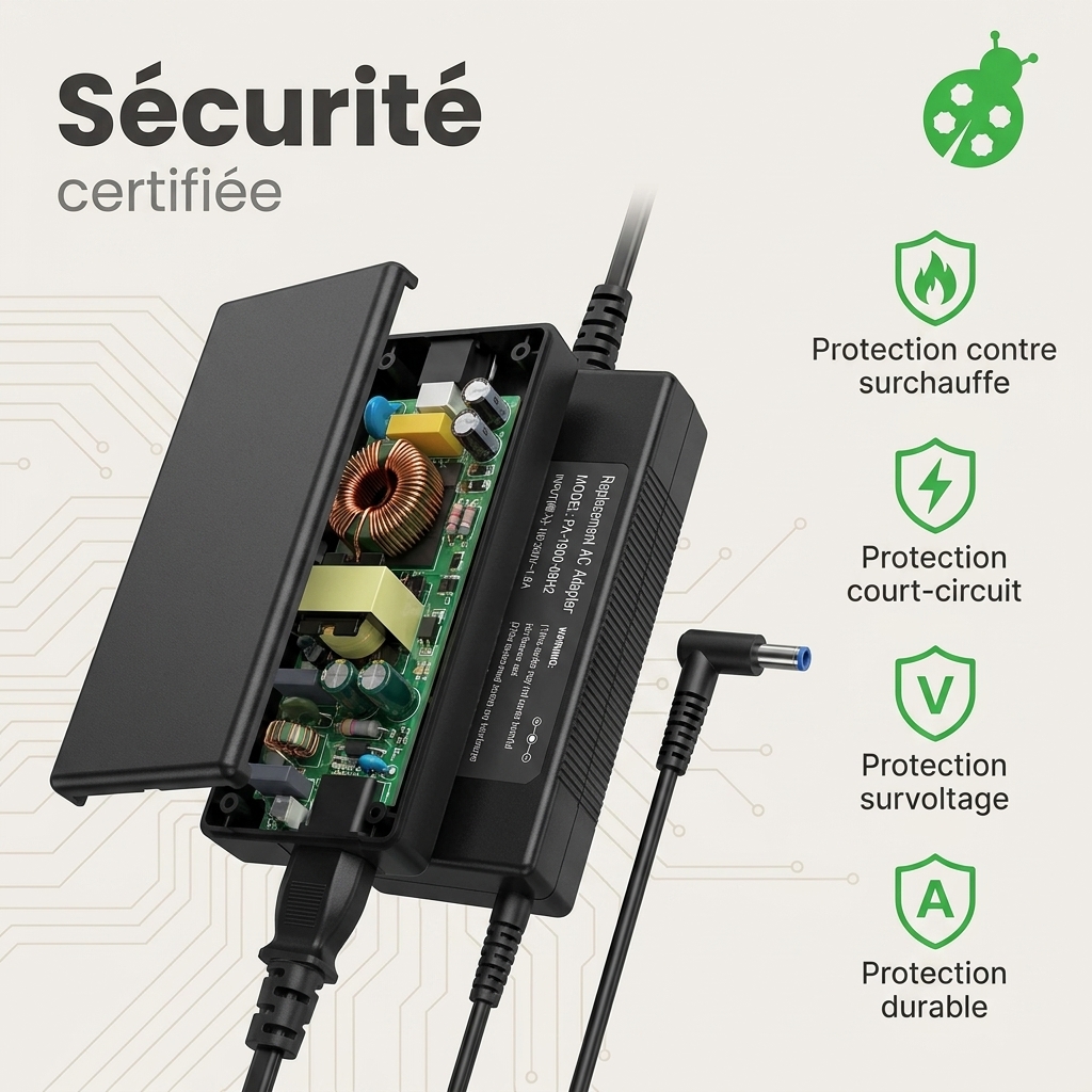 Cargador ordenador portatil y notebook dell vostro 15 serie 3000