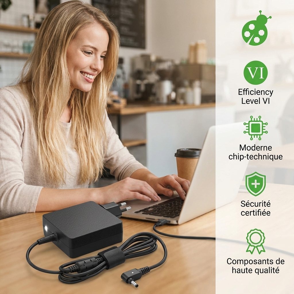 Cargador ordenador portatil y notebook asus x453ma