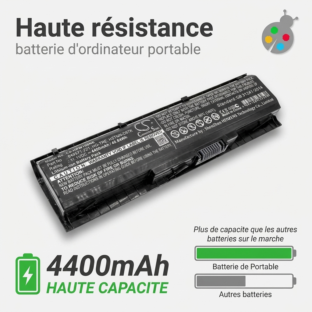 Bateria ordenador portatil y notebook hp omen 17 w013ng
