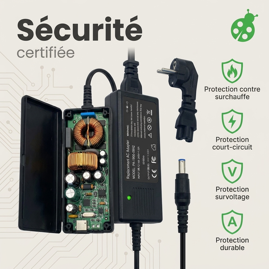 Cargador ordenador portatil y notebook hp  17 ak014
