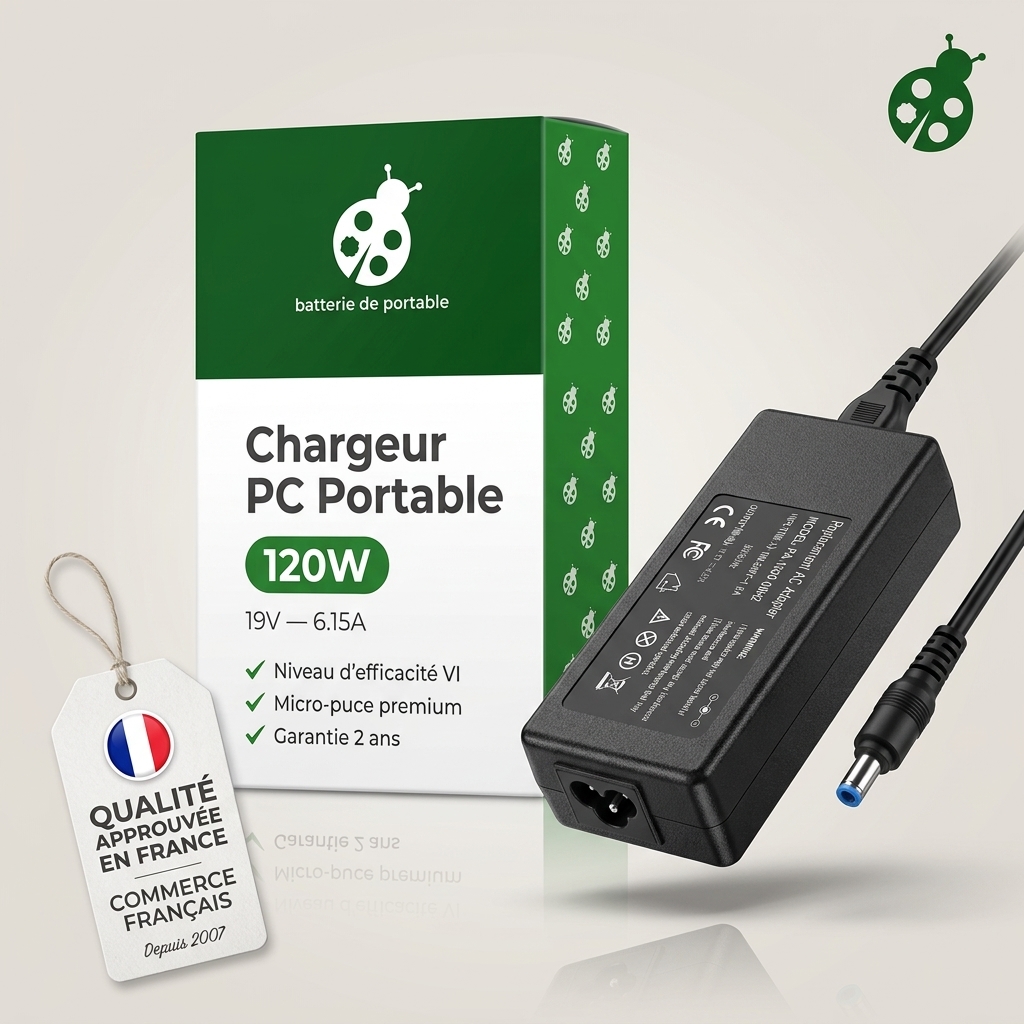 Cargador para ordenador portatil y notebook hp  pavilion 17-e000eb