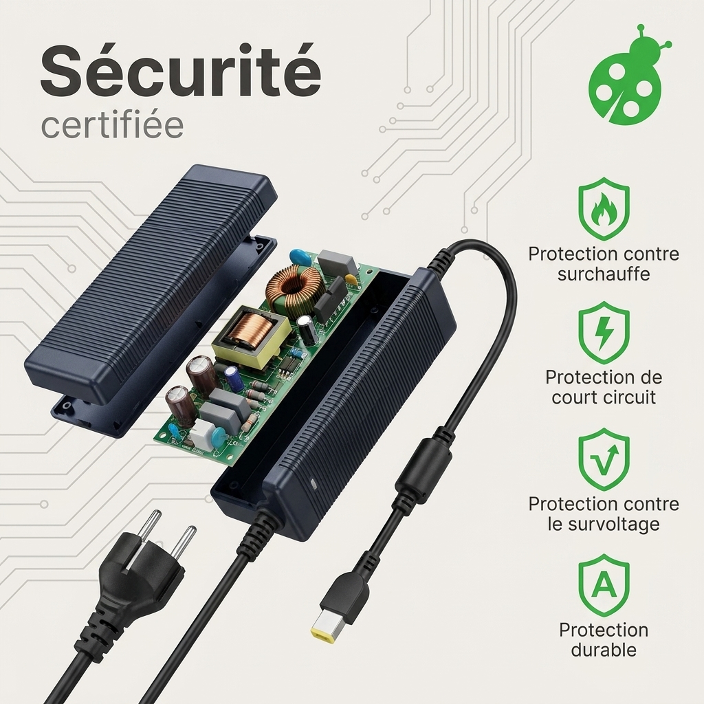 Cargador ordenador portatil y notebook lenovo thinkpad x270