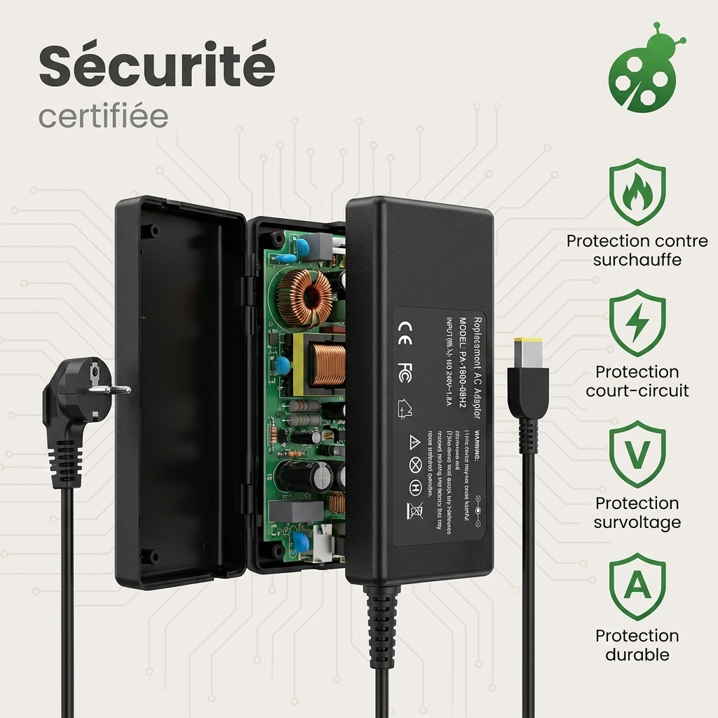Cargador ordenador portatil y notebook lenovo ideapad 300 17isk