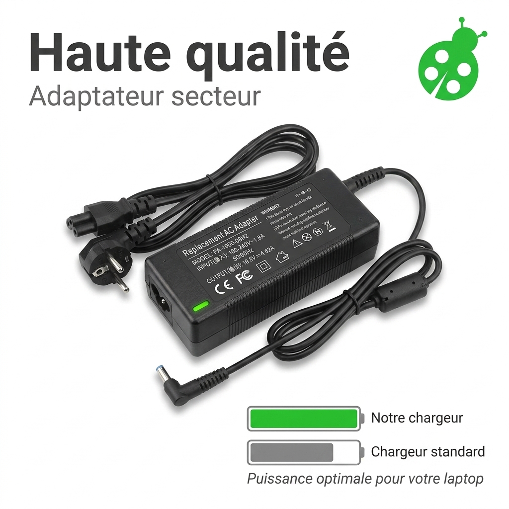 Cargador ordenador portatil y notebook dell vostro 15 3358