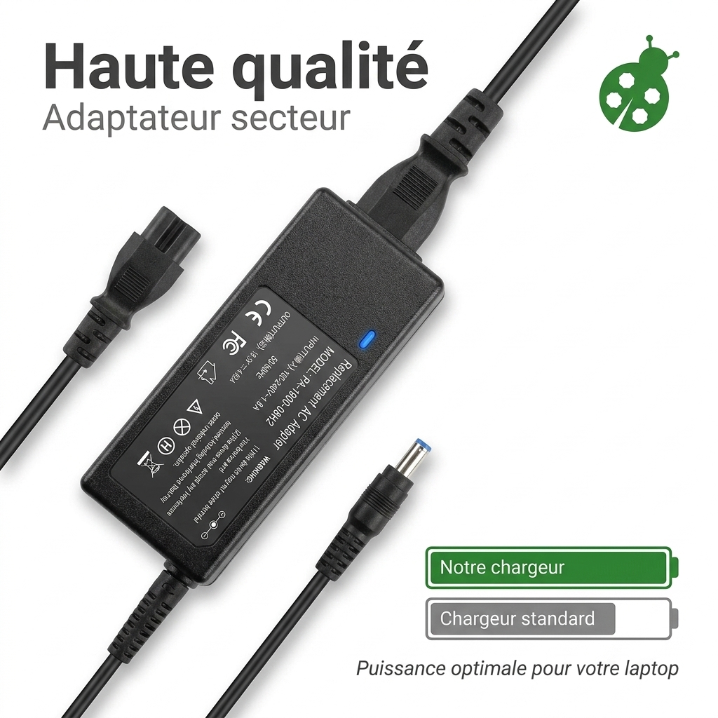 Cargador ordenador portatil y notebook dell latitude 3379