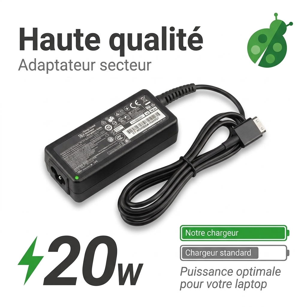 Cargador ordenador portatil y notebook hp  slatebook x2 10.1