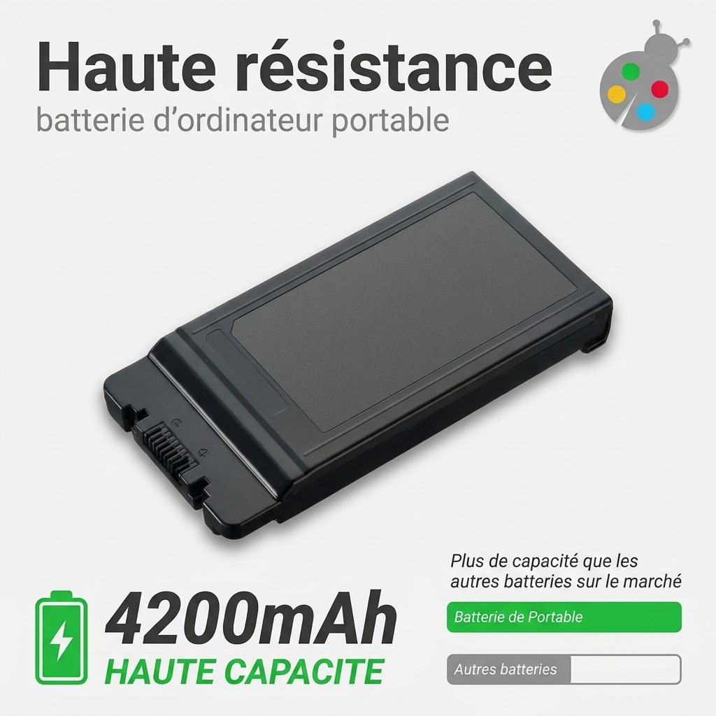 Bateria ordenador portatil y notebook panasonic toughbook cf 54