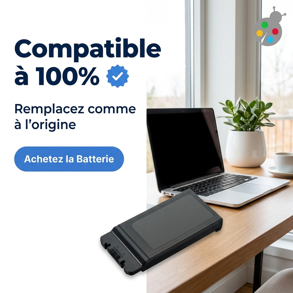 Bateria ordenador portatil y notebook panasonic toughbook cf 54