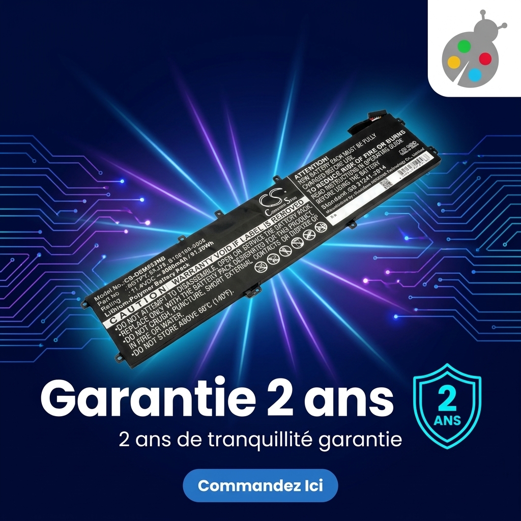 Bateria ordenador portatil y notebook dell precision 5530
