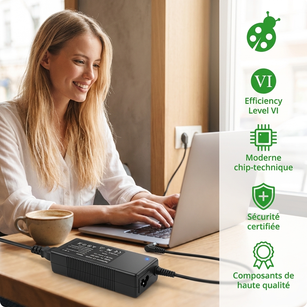 Cargador ordenador portatil y notebook dell latitude 13 7370