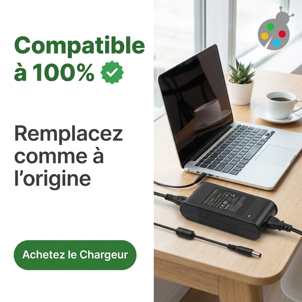 Cargador ordenador portatil y notebook dell latitude 7390