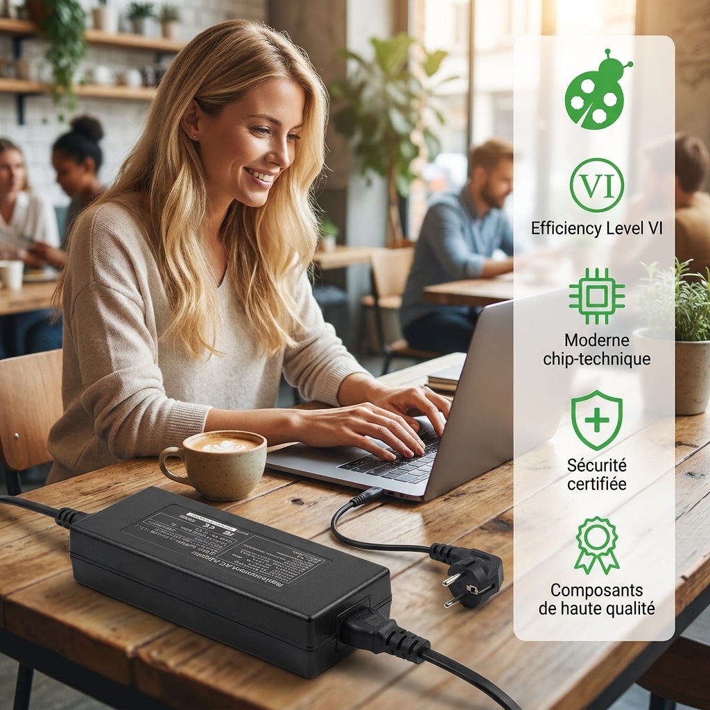 Cargador ordenador portatil y notebook hp  pavilion zd8000xx