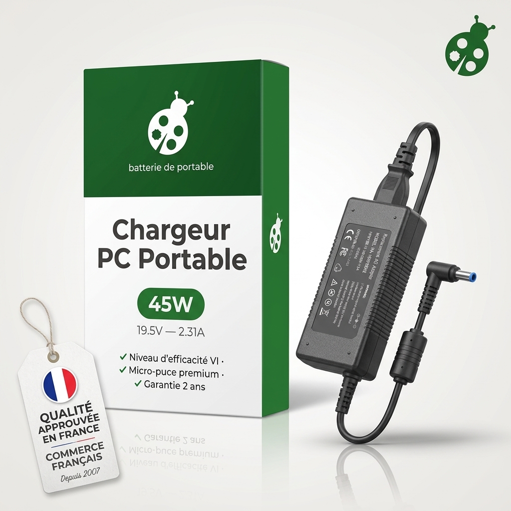 Cargador ordenador portatil y notebook hp  pavilion 14 v