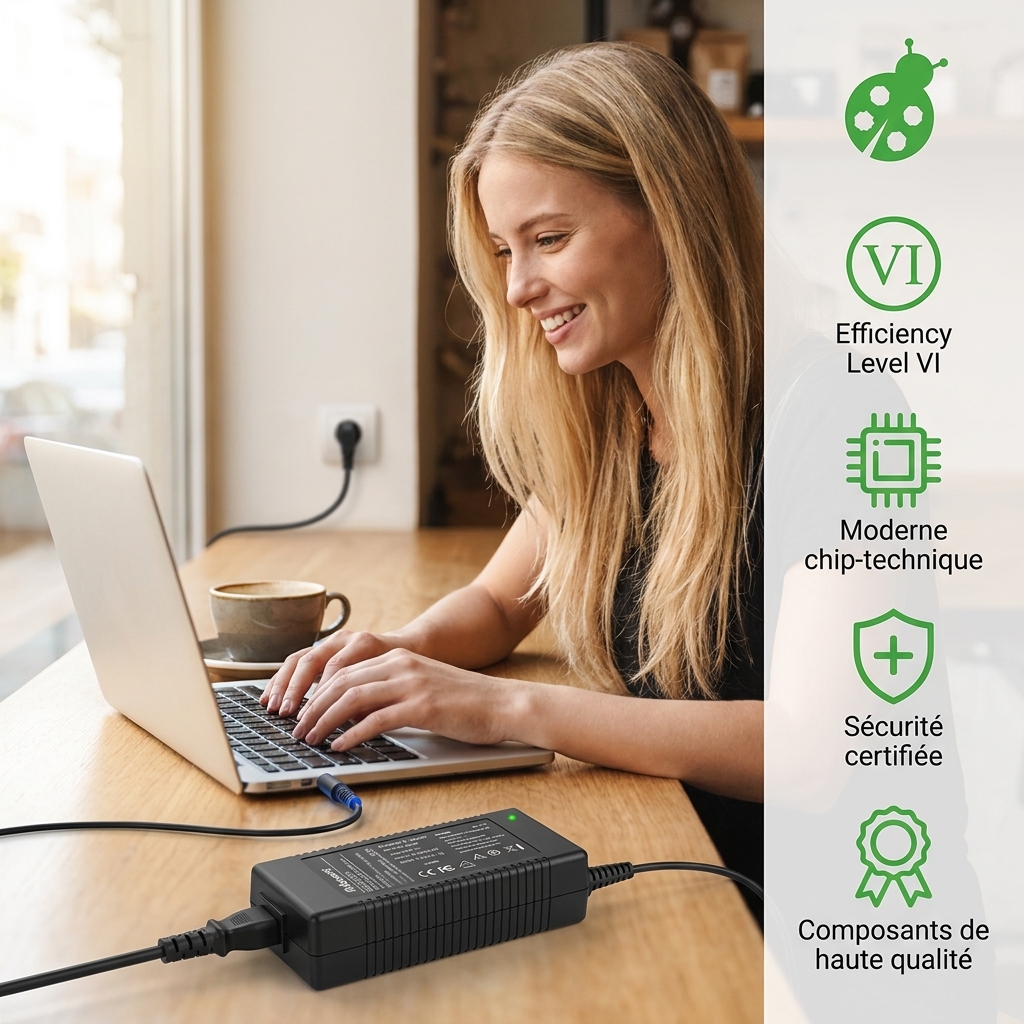 Cargador ordenador portatil y notebook hp  pavilion 14 v