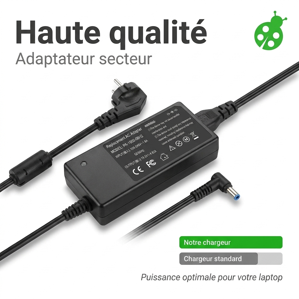 Cargador ordenador portatil y notebook hp  17 ca0023nf