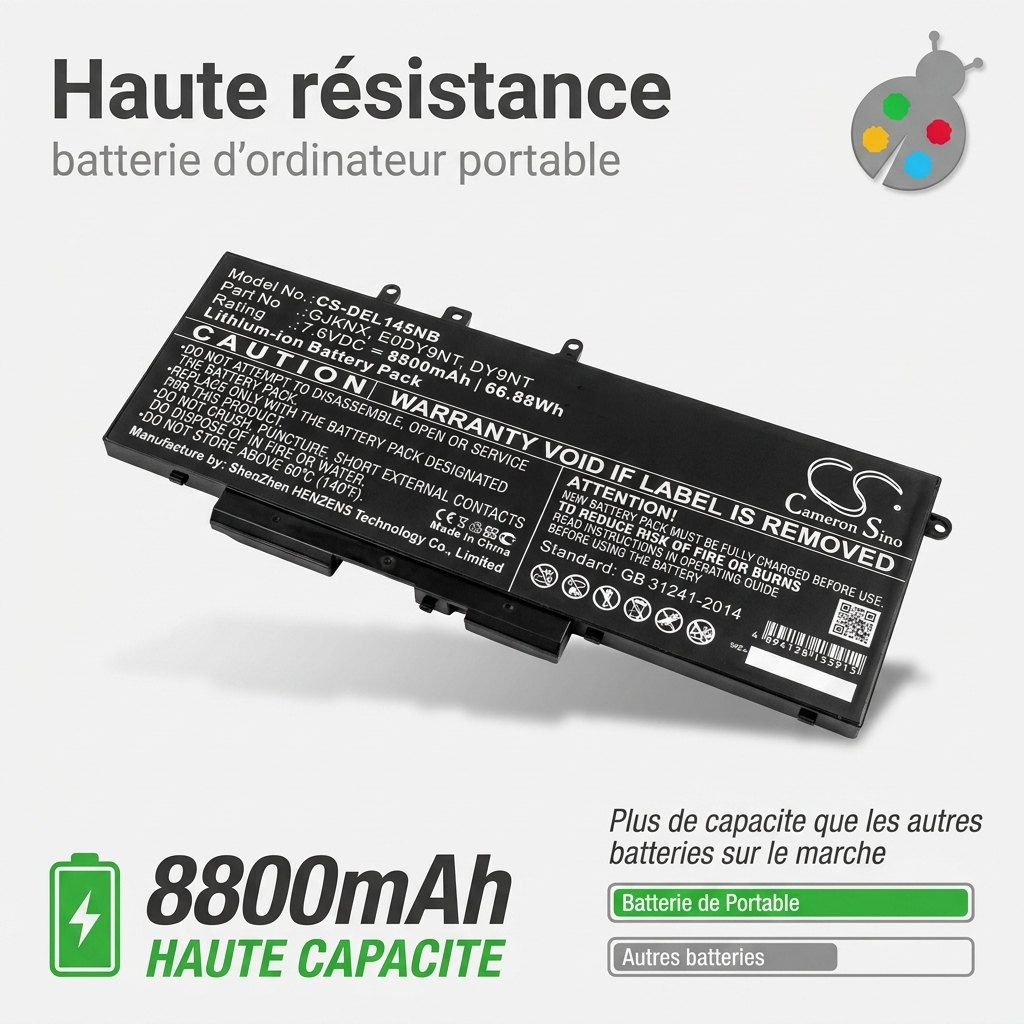 Bateria ordenador portatil y notebook dell latitude 5480