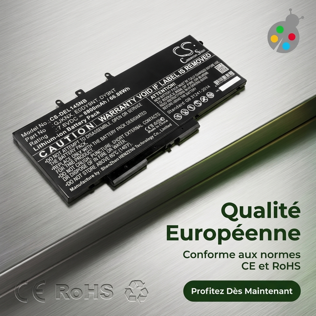 Bateria ordenador portatil y notebook dell latitude 5480
